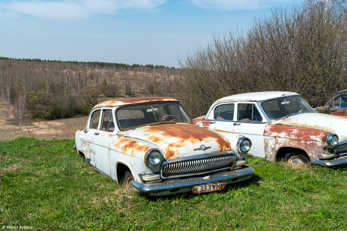 Тульская область, № Ж 3331 ММ — ГАЗ-21Р Волга '65-70; Москва — Вне региона