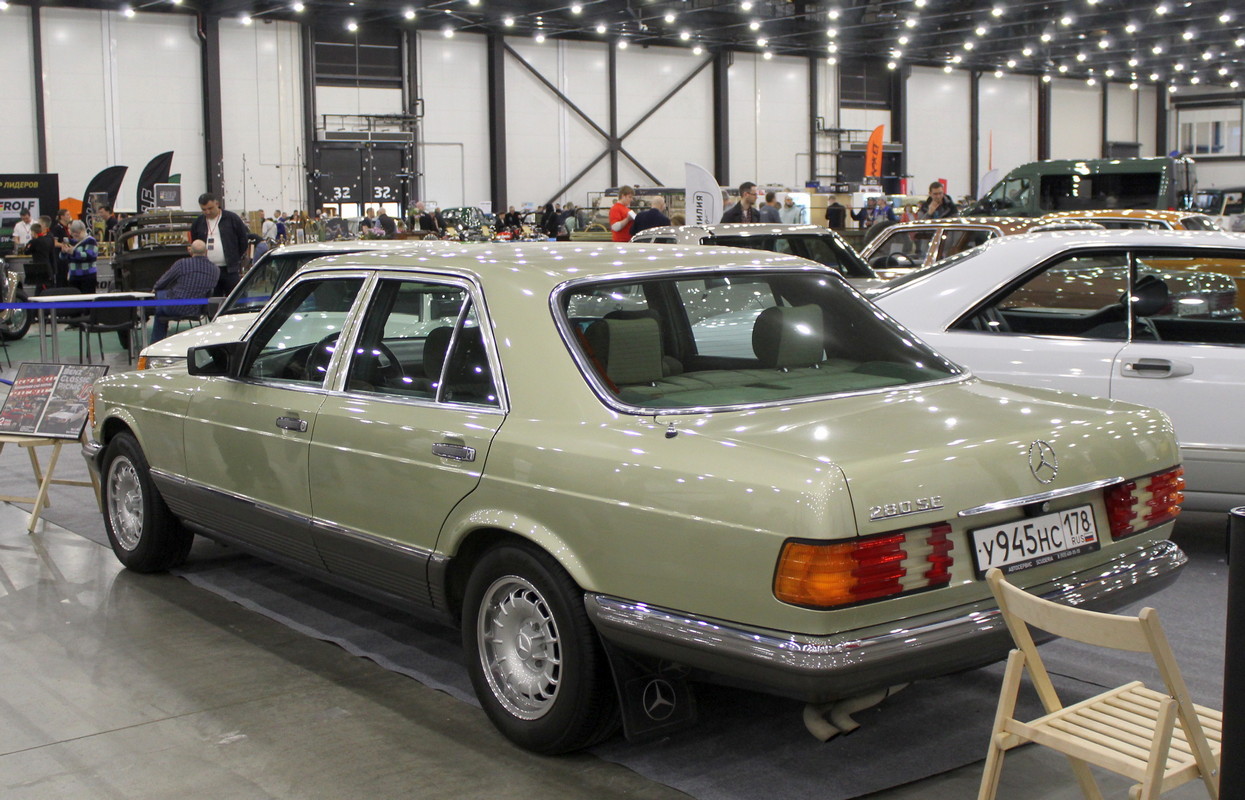 Санкт-Петербург, № У 945 НС 178 — Mercedes-Benz (W126) '79-91; Санкт-Петербург — Олдтаймер-Галерея Ильи Сорокина