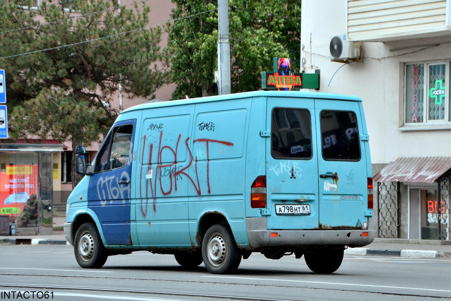 Ростовская область, № А 798 НТ 61 — Mercedes-Benz Sprinter (1G) '95-00