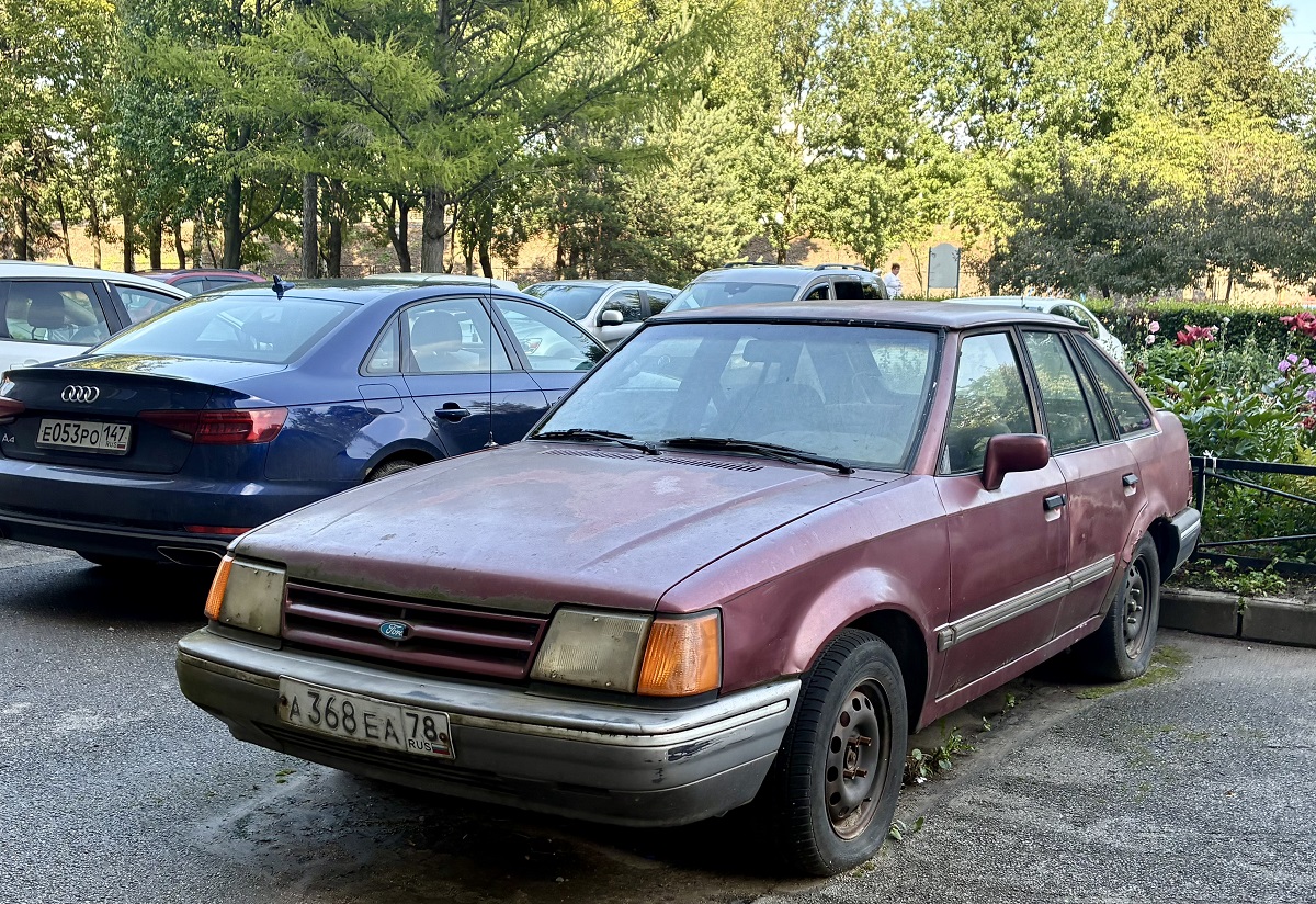 Санкт-Петербург, № А 368 ЕА 78 — Ford Escort MkIV '86-92