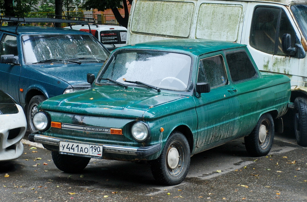 Московская область, № У 441 АО 190 — ЗАЗ-968М Запорожец '79-94