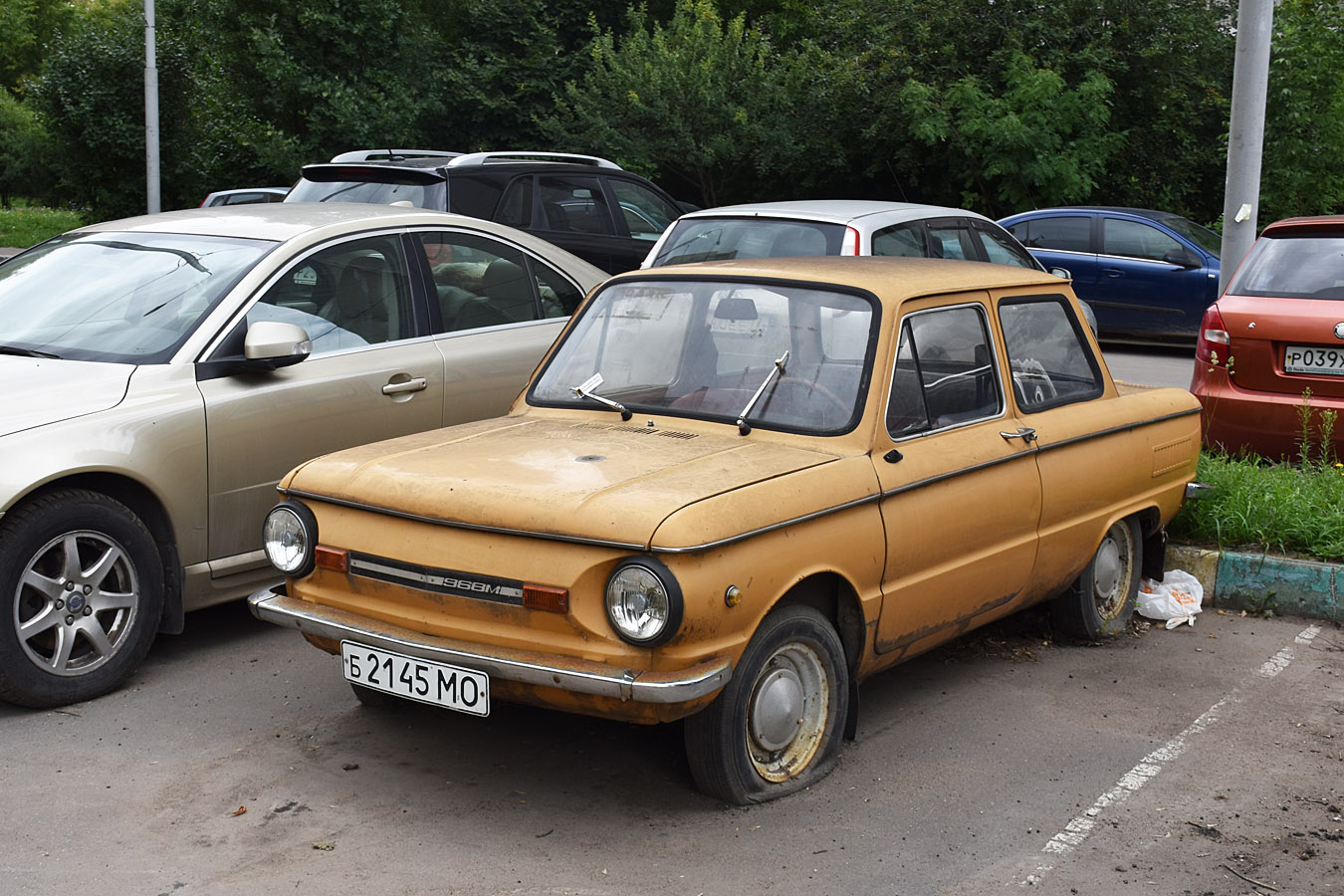 Москва, № Б 2145 МО — ЗАЗ-968М Запорожец '79-94