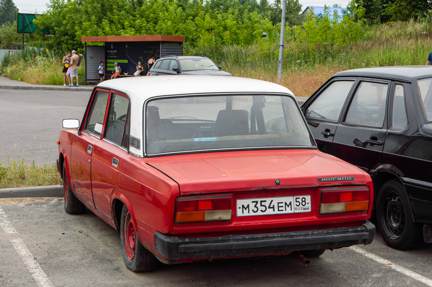Пензенская область, № М 354 ЕМ 58 — ВАЗ-2105 Жигули '80-91