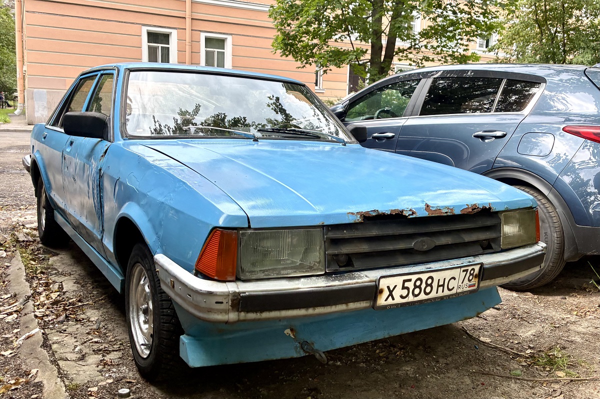 Санкт-Петербург, № Х 588 НС 78 — Ford Granada MkII '77-85