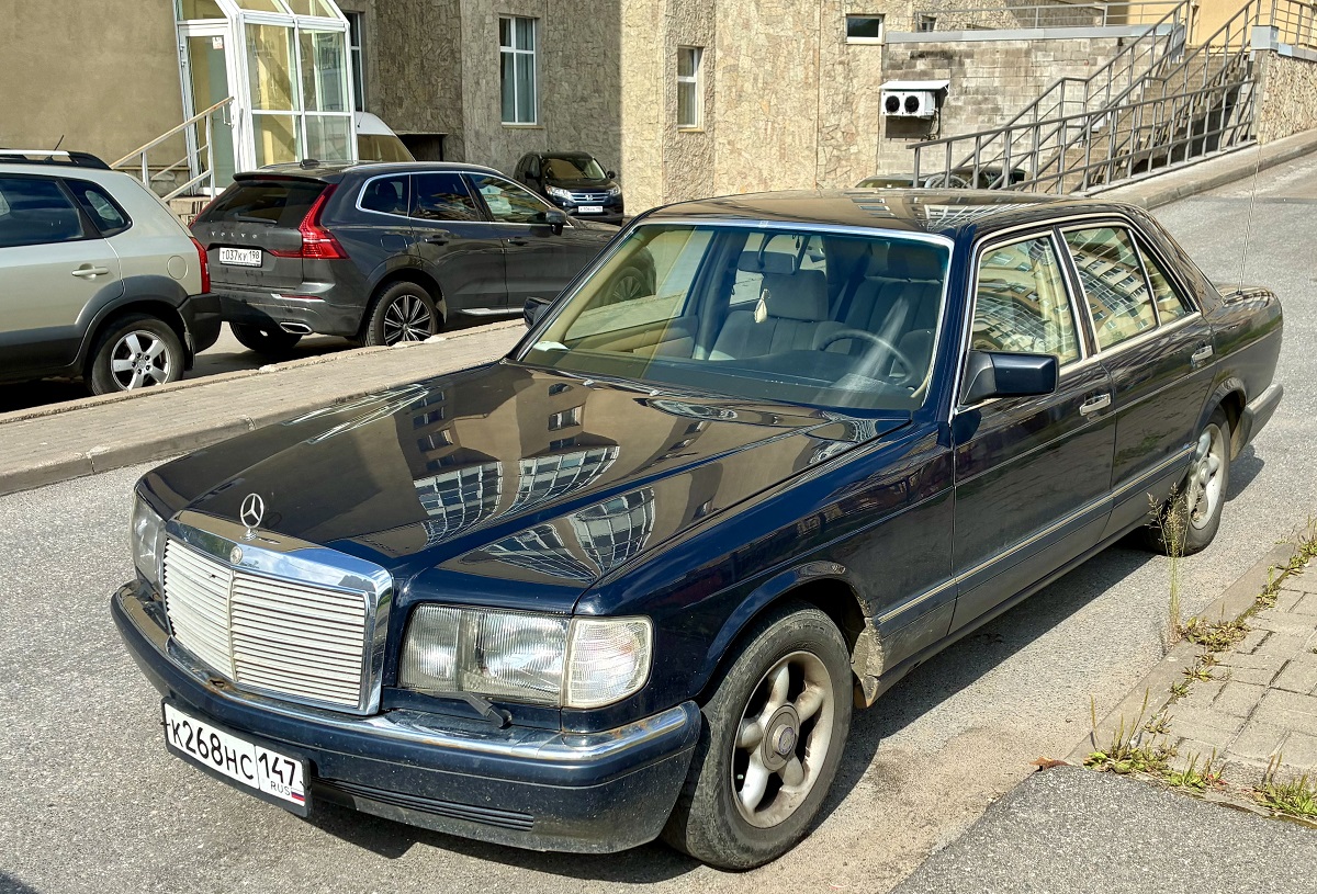 Санкт-Петербург, № К 268 НС 147 — Mercedes-Benz (W126) '79-91