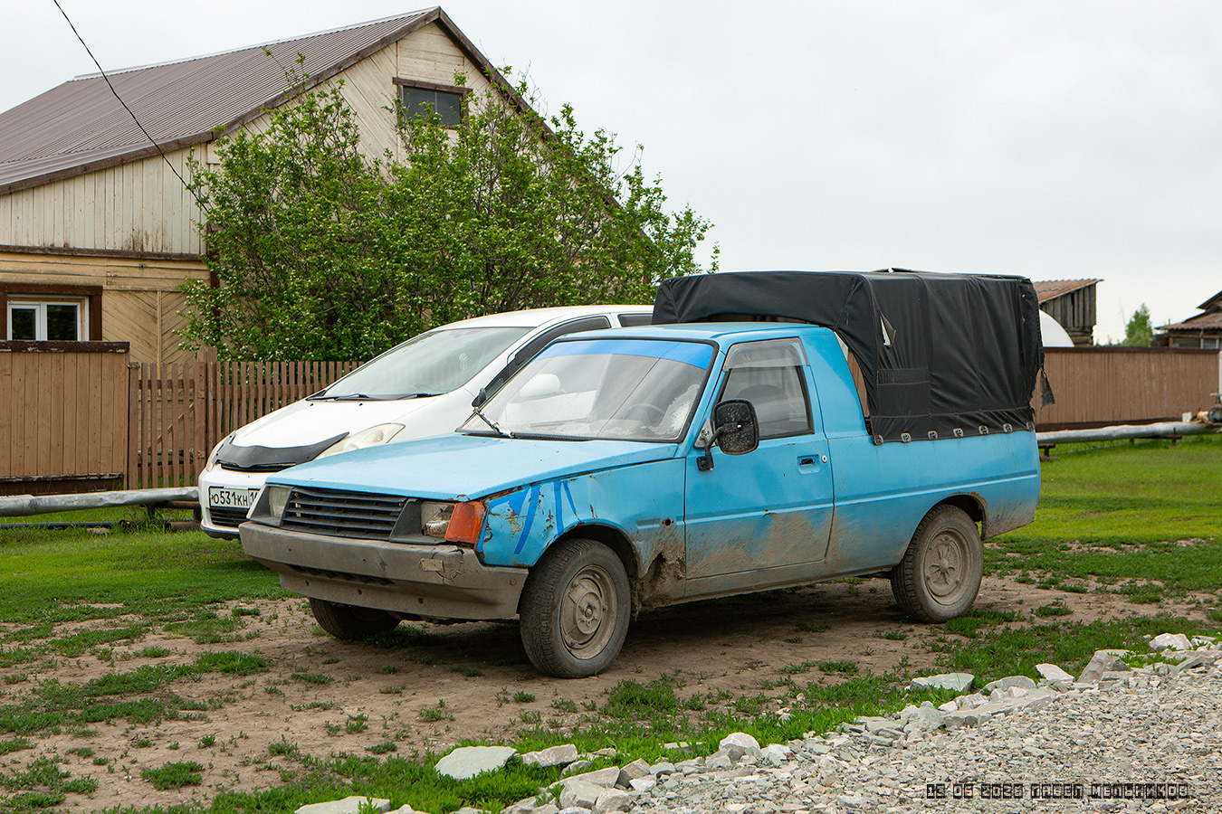 Саха (Якутия), № (14) Б/Н 0246 — ЗАЗ-11055 Таврия-Пикап '93-11; Транспортные средства без номеров (Саха (Якутия))