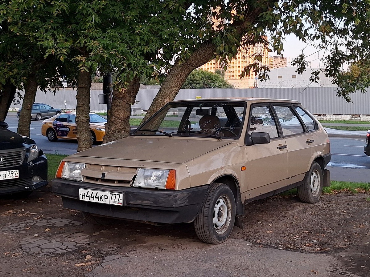 Москва, № Н 444 КР 777 — ВАЗ-2109 '87-93