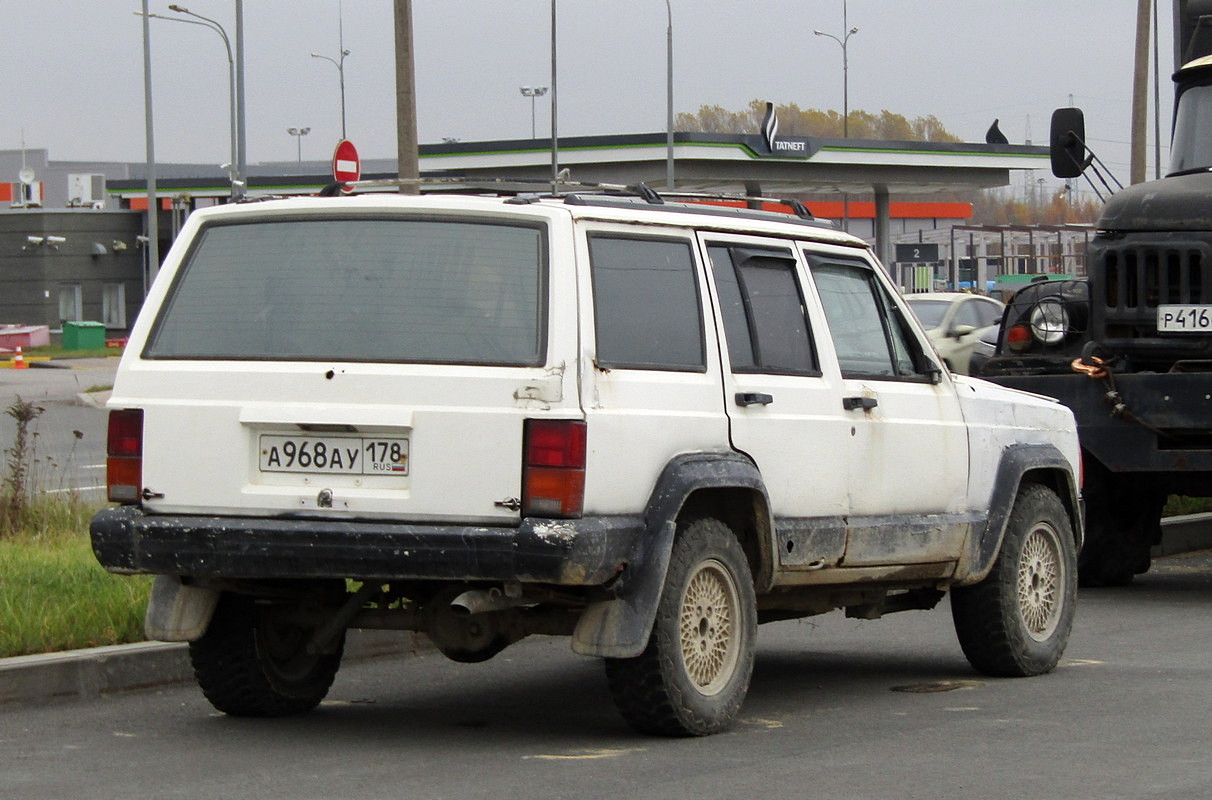 Санкт-Петербург, № А 968 АУ 178 — Jeep Cherokee (XJ) '84-01