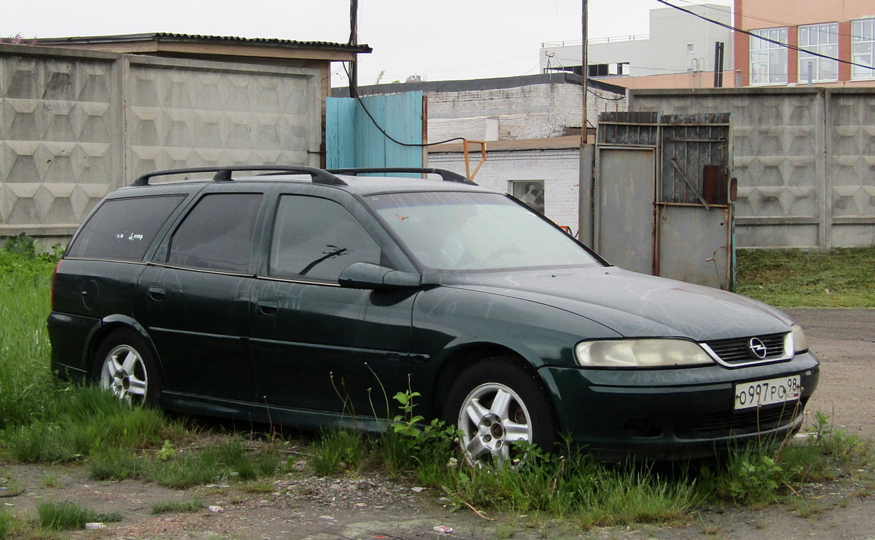 Санкт-Петербург, № О 997 РО 98 — Opel Vectra (B) '95-02