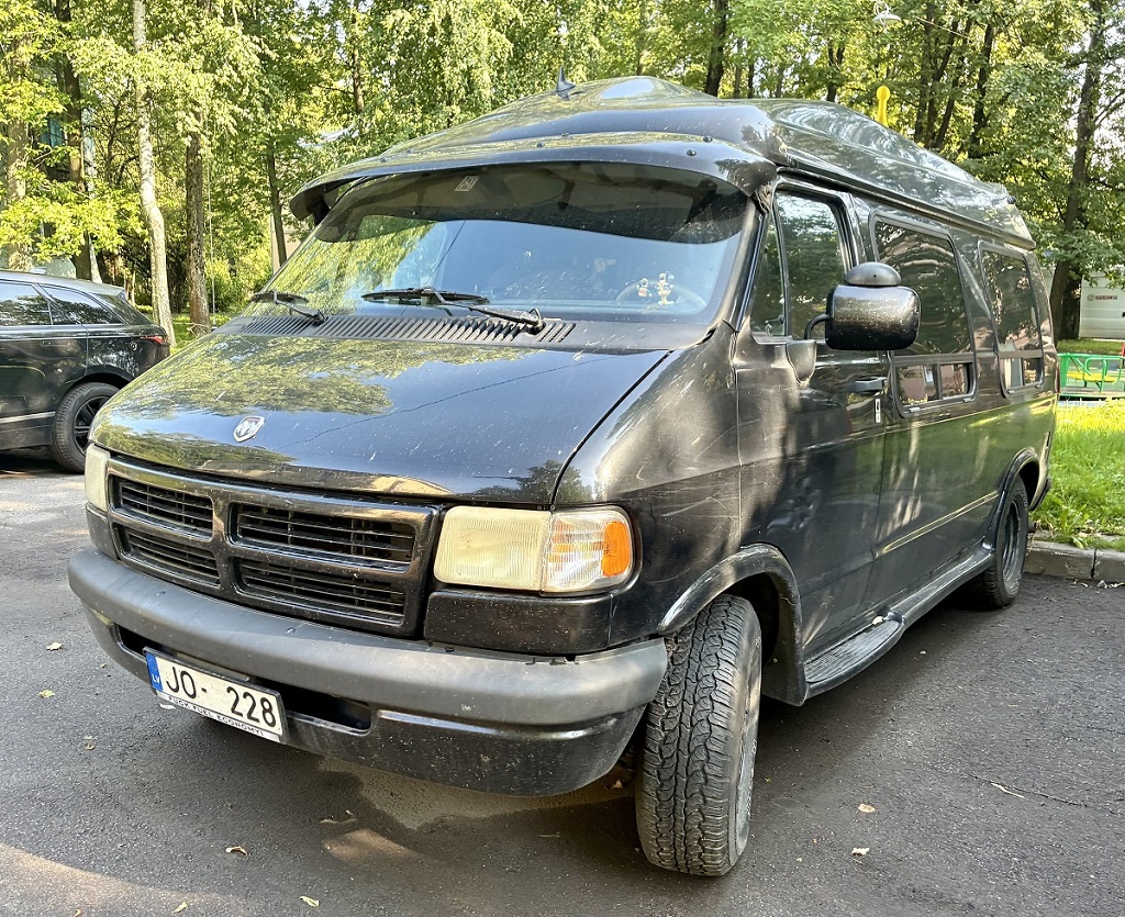 Латвия, № JO-228 — Dodge Ram Van (3G) '98-03