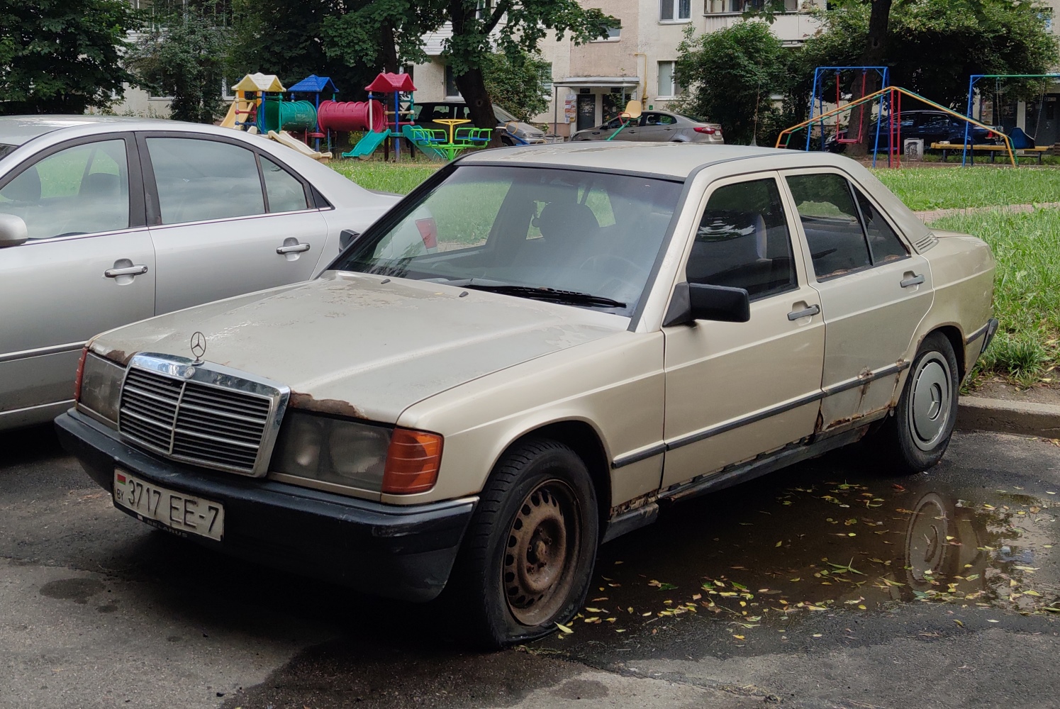 Минск, № 3717 ЕЕ-7 — Mercedes-Benz 190 (W201) '82-93