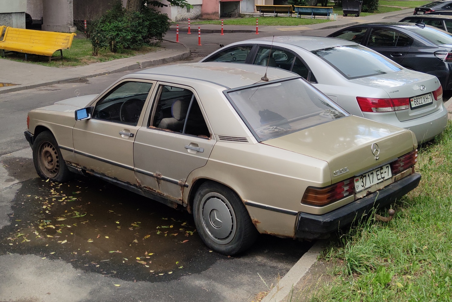 Минск, № 3717 ЕЕ-7 — Mercedes-Benz 190 (W201) '82-93