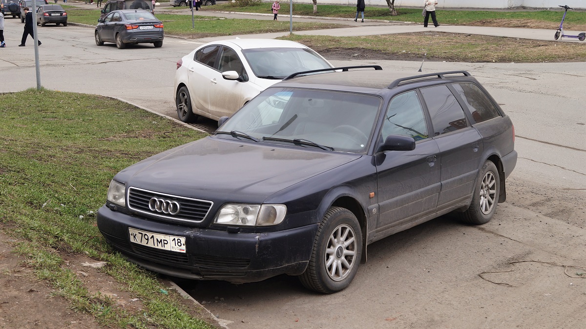 Удмуртия, № К 791 МР 18 — Audi A6 Avant (C4) '94-97