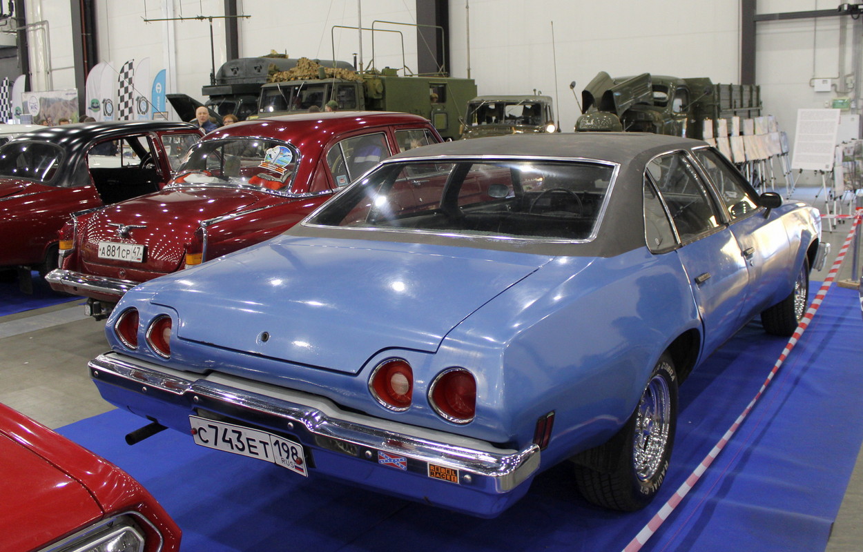 Санкт-Петербург, № С 743 ЕТ 198 — Chevrolet Chevelle (3G) '73-77; Санкт-Петербург — Олдтаймер-Галерея Ильи Сорокина