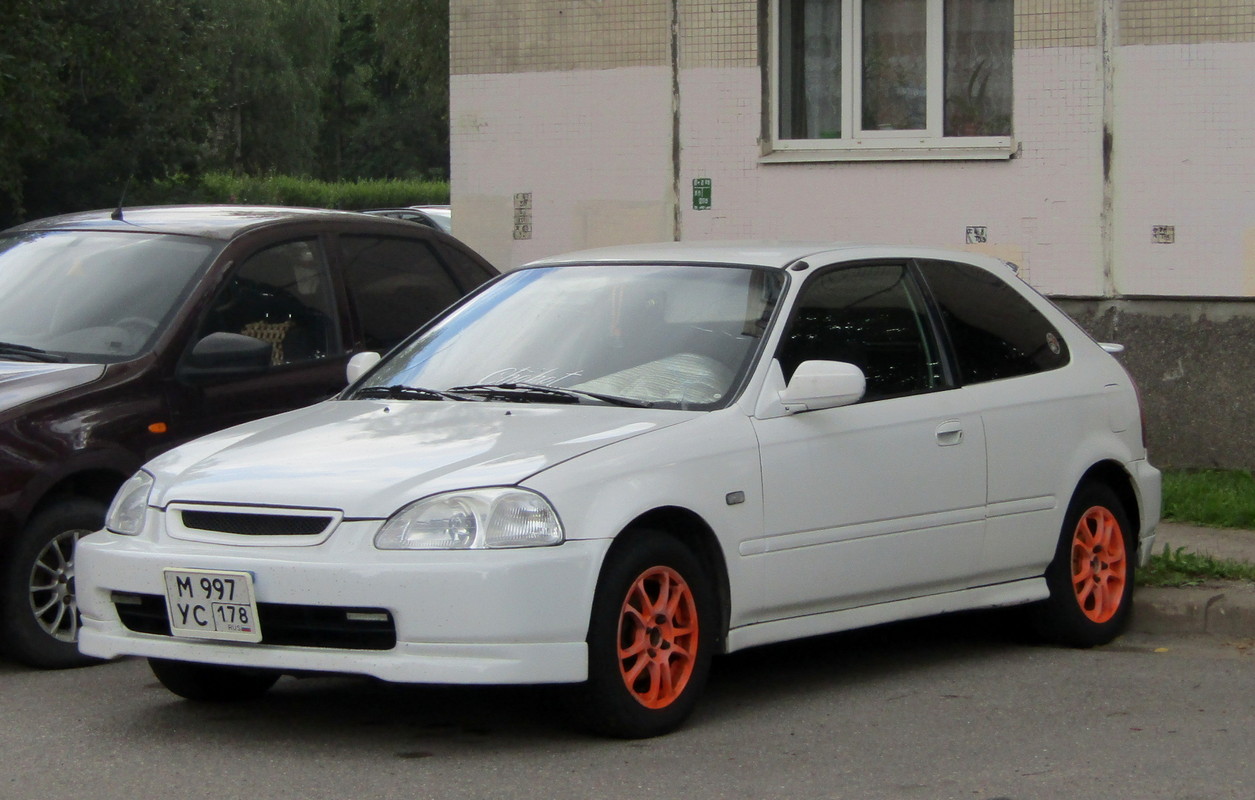 Санкт-Петербург, № М 997 УС 178 — Honda Civic (6G) '95-98