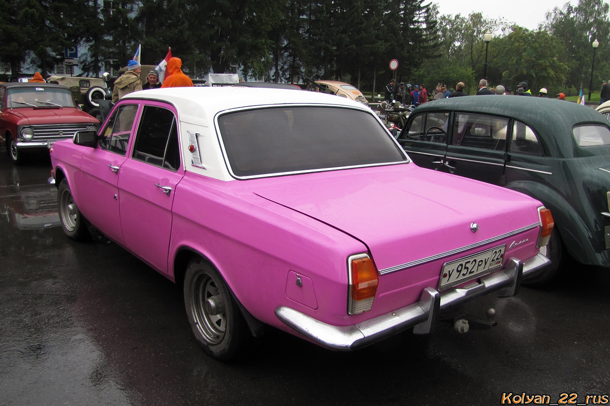 Алтайский край, № У 952 РУ 22 — ГАЗ-24 Волга '68-86; Алтайский край — Выставки ко дню города Барнаул, 2013 г.