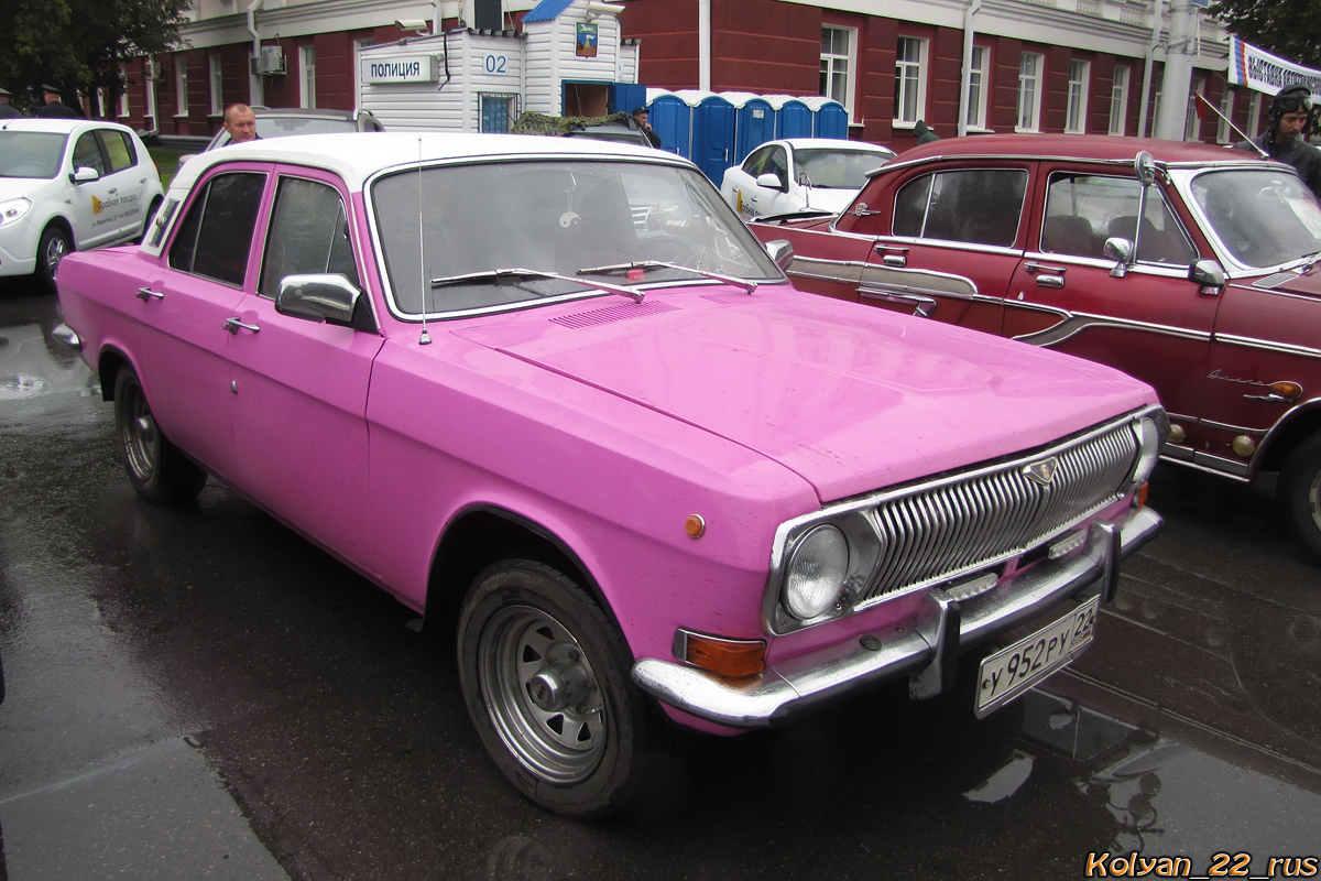 Алтайский край, № У 952 РУ 22 — ГАЗ-24 Волга '68-86; Алтайский край — Выставки ко дню города Барнаул, 2013 г.