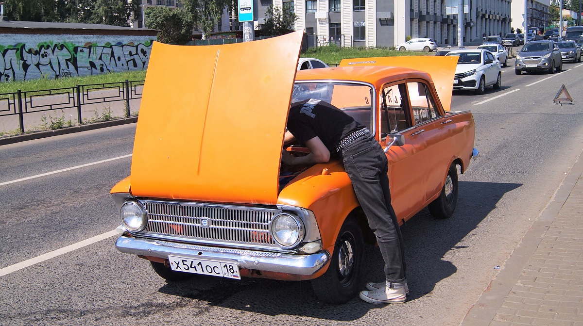 Удмуртия, № Х 541 ОС 18 — Москвич-412ИЭ (Иж) '70-82