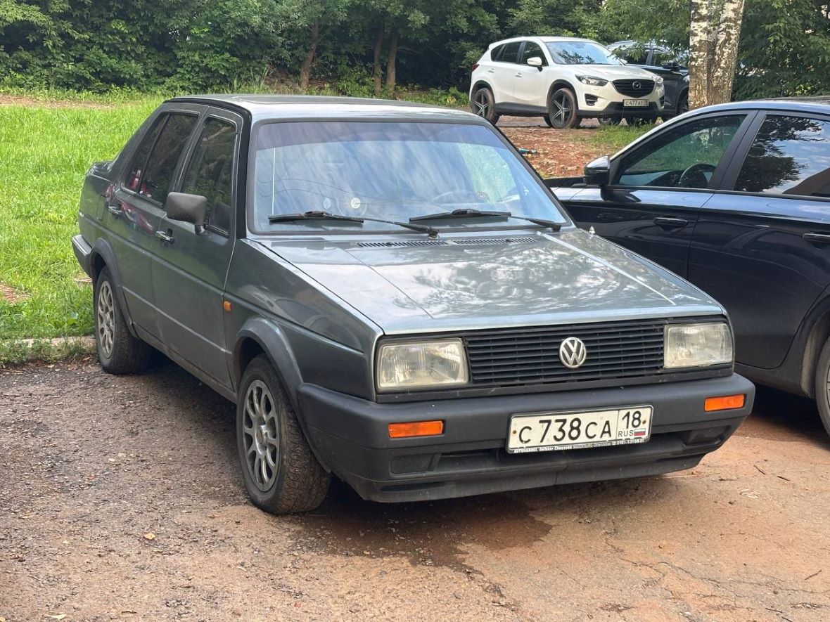 Удмуртия, № С 738 СА 18 — Volkswagen Jetta Mk2 (Typ 16) '84-92