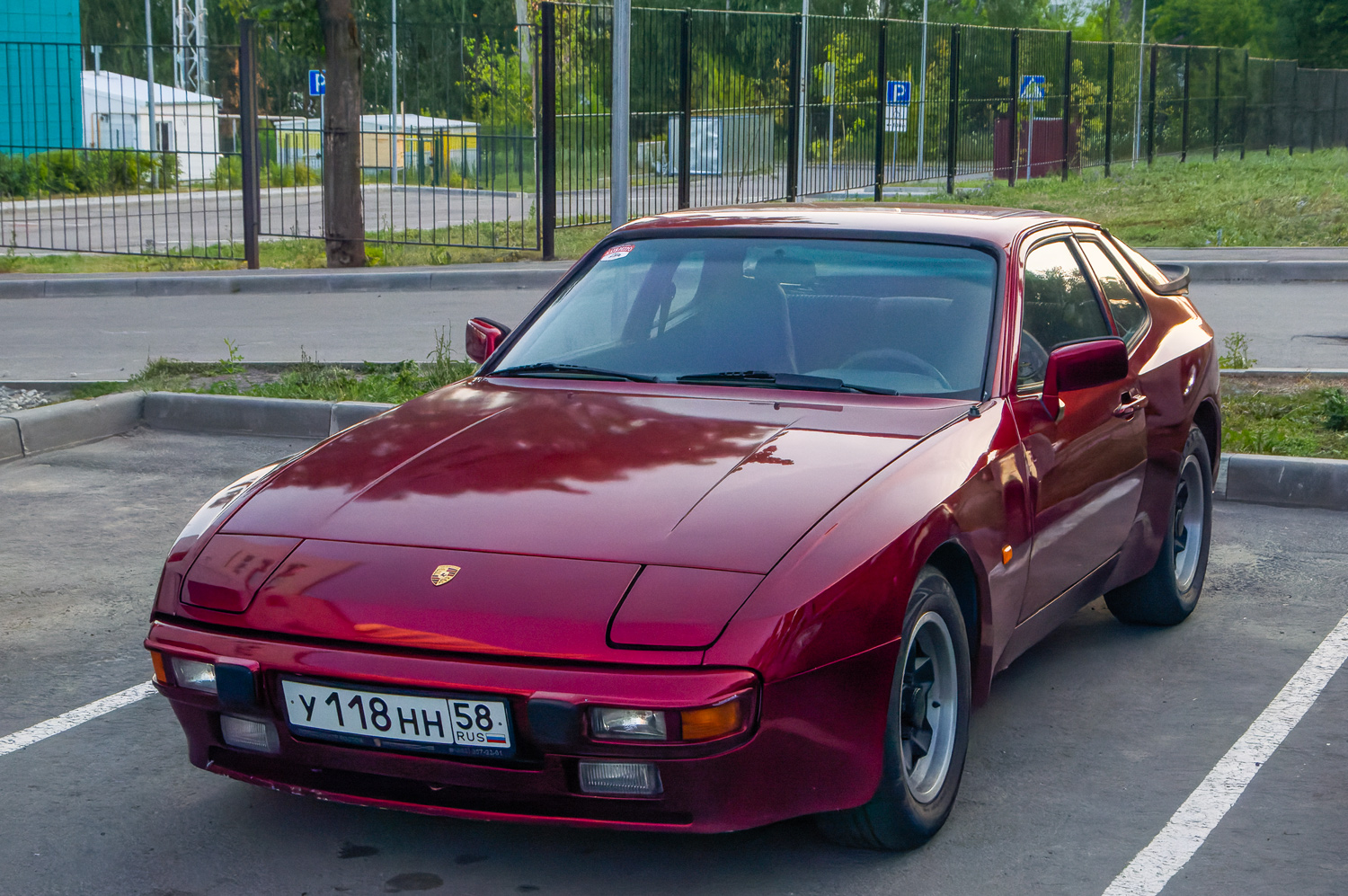 Пензенская область, № У 118 НН 58 — Porsche 944 '82-89