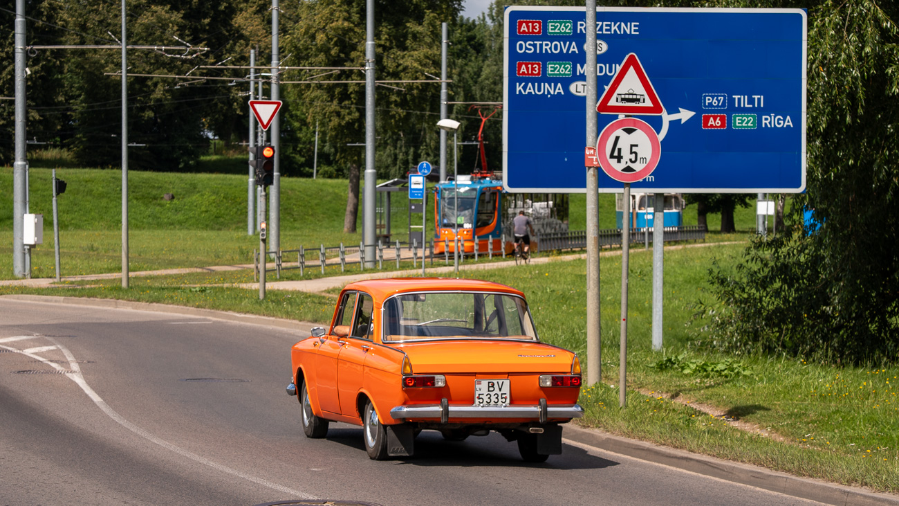 Латвия, № BV-5335 — Москвич-412ИЭ (Иж) '70-82