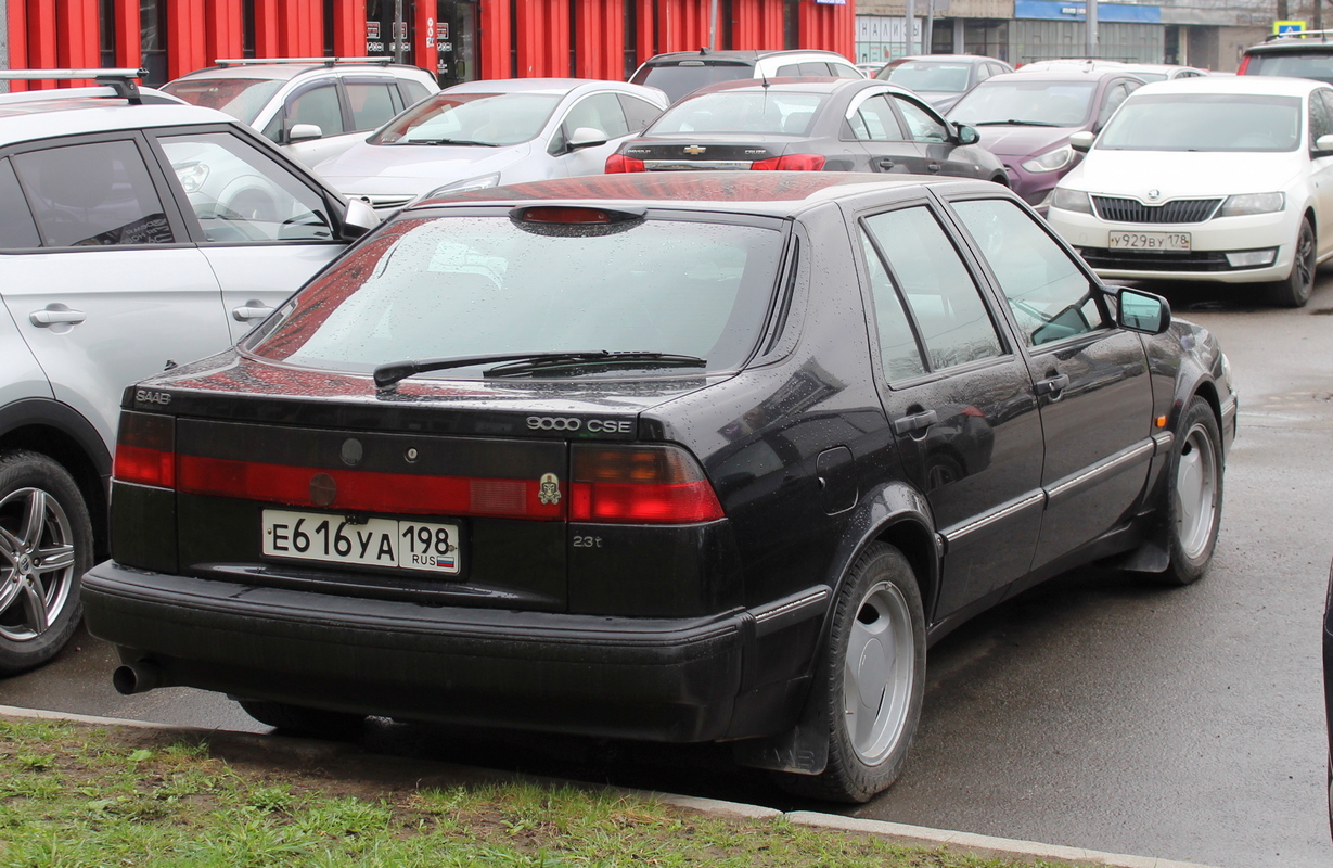 Санкт-Петербург, № Е 616 УА 198 — Saab 9000 '84-98
