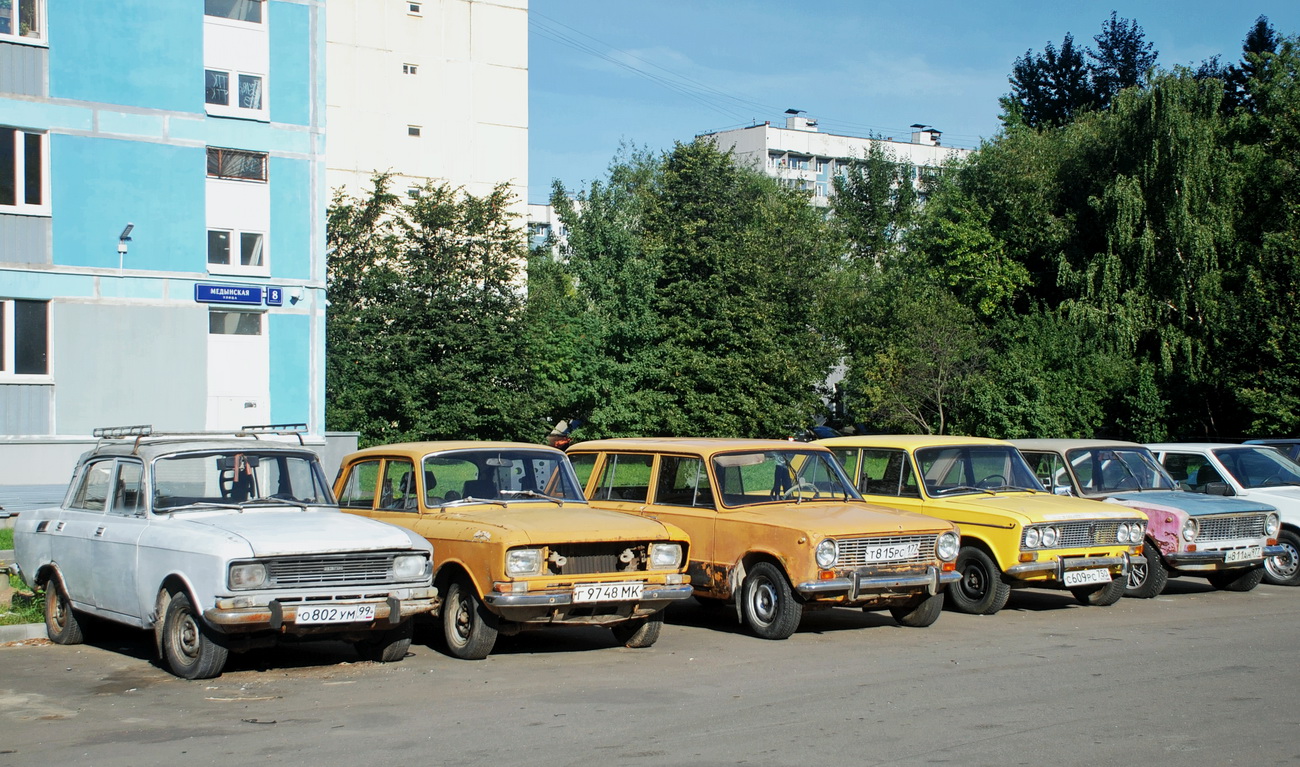 Москва, № О 802 УМ 99 — Москвич-21403 '79-87