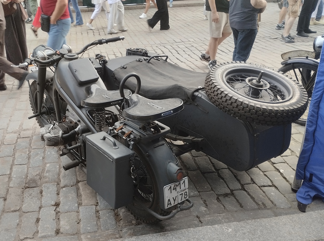 Санкт-Петербург, № 1411 АУ 78 — Zündapp (Общая модель)