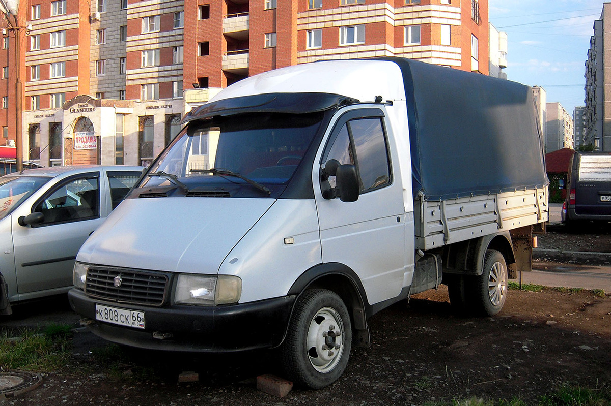 Свердловская область, № К 808 СК 66 — ГАЗ-3302 ГАЗель '94-03
