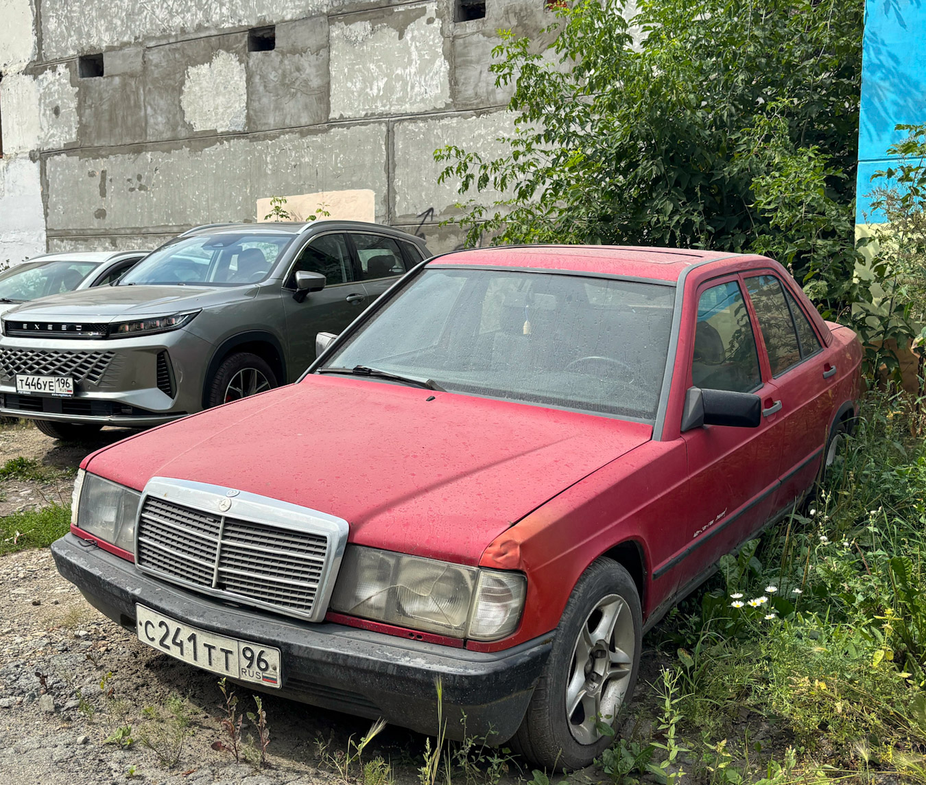 Свердловская область, № С 241 ТТ 96 — Mercedes-Benz 190 (W201) '82-93