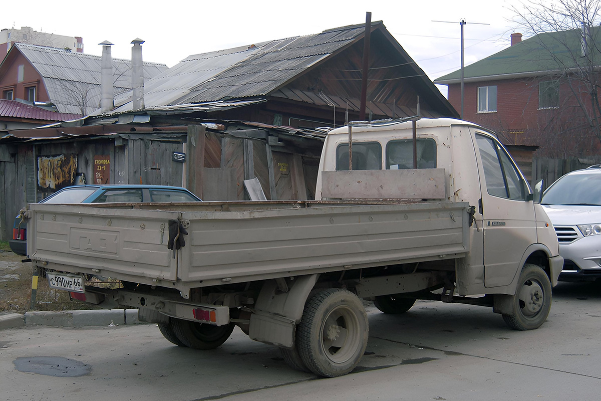 Свердловская область, № С 990 МР 66 — ГАЗ-3302 ГАЗель '94-03