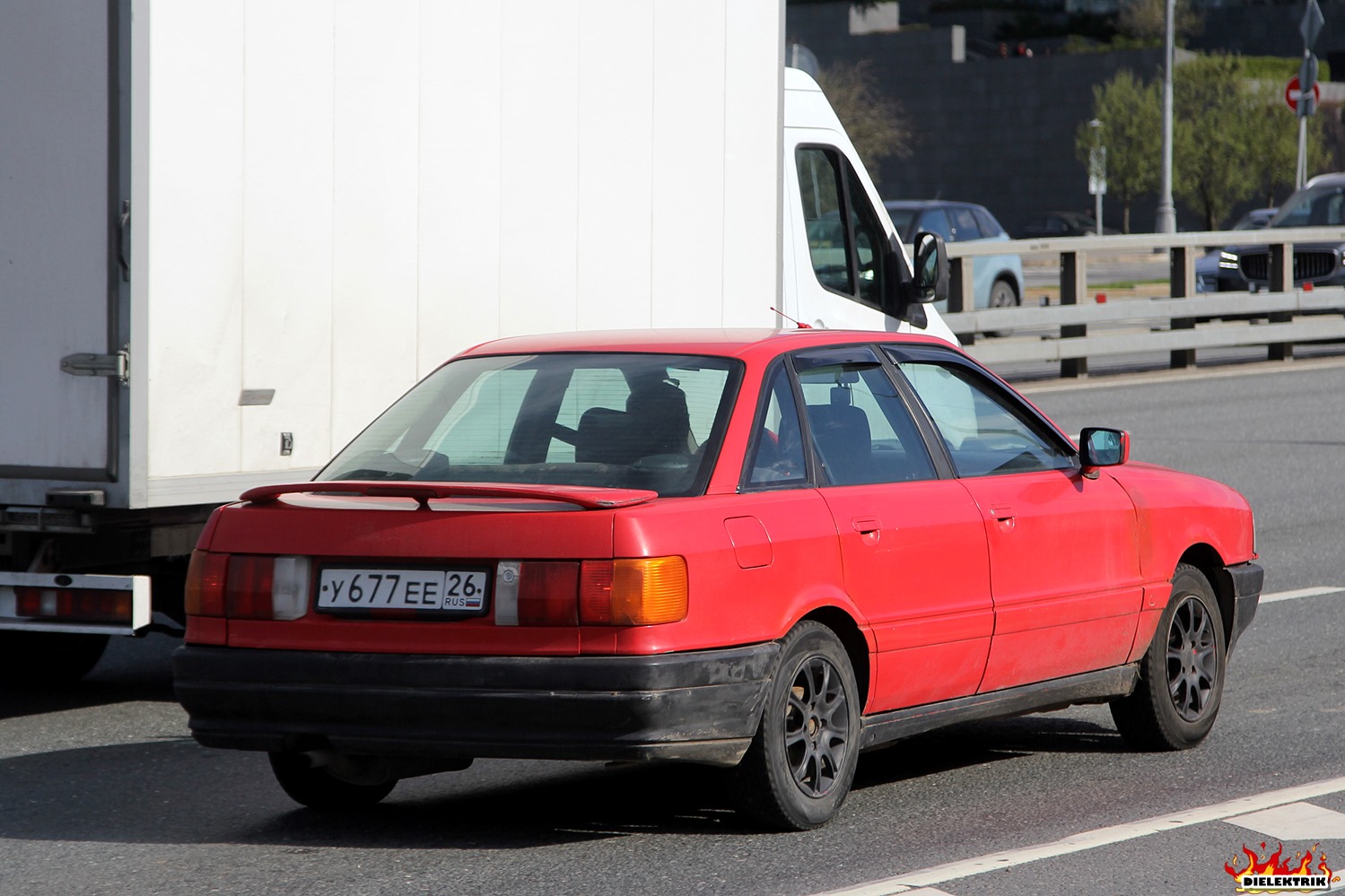 Ставропольский край, № У 677 ЕЕ 26 — Audi 80 (B3) '86-91