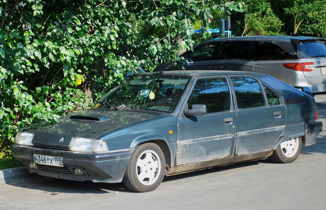 Москва, № Н 346 ТХ 199 — Citroën BX '82-94