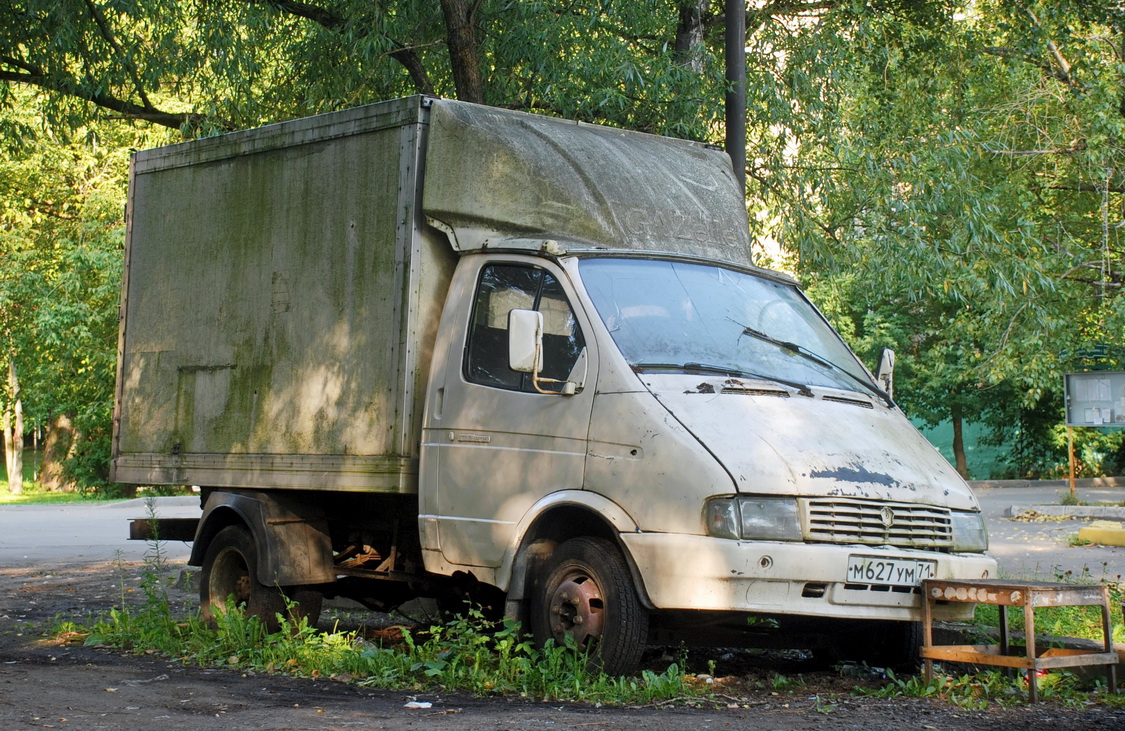 Москва, № М 627 УМ 71 — ГАЗ-33021 ГАЗель '94-03; Тульская область — Вне региона