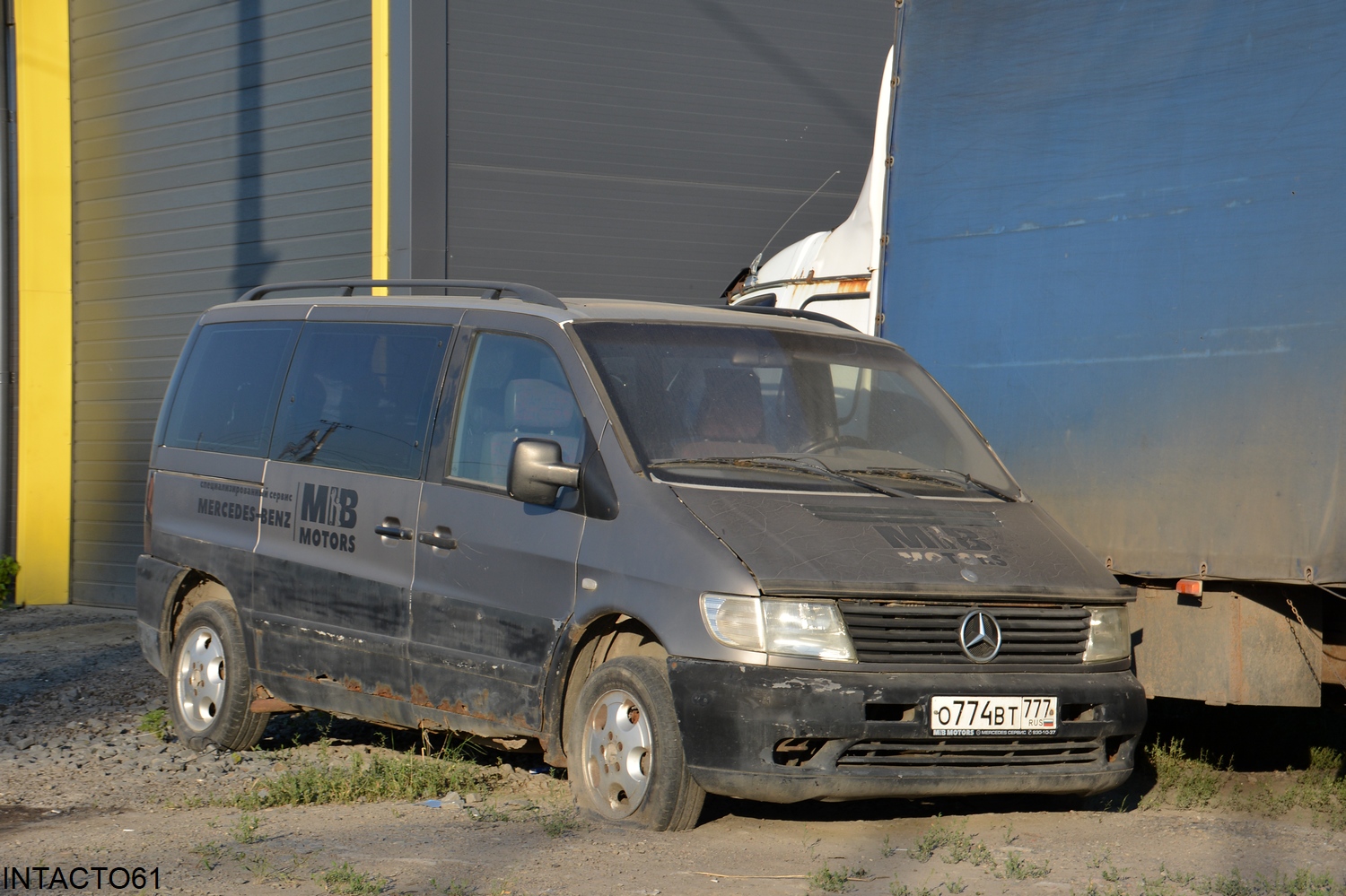 Ростовская область, № О 774 ВТ 777 — Mercedes-Benz Vito (W638) '95-03; Москва — Вне региона