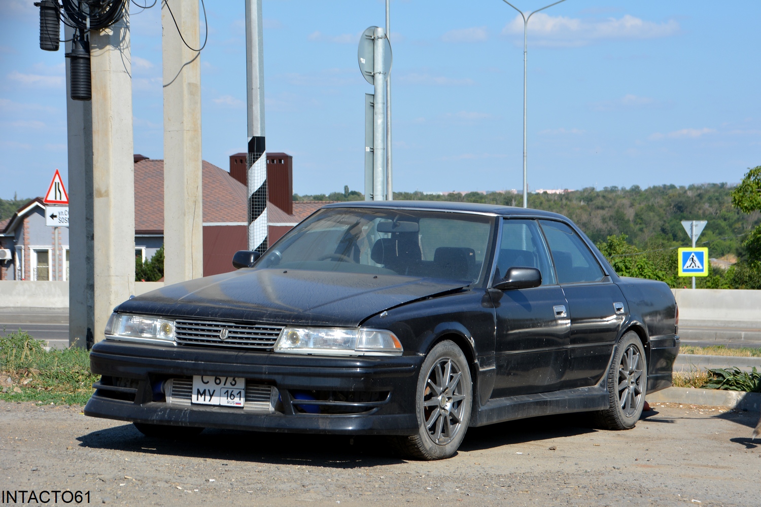 Ростовская область, № С 673 МУ 761 — Toyota Mark II (X80) '88-95