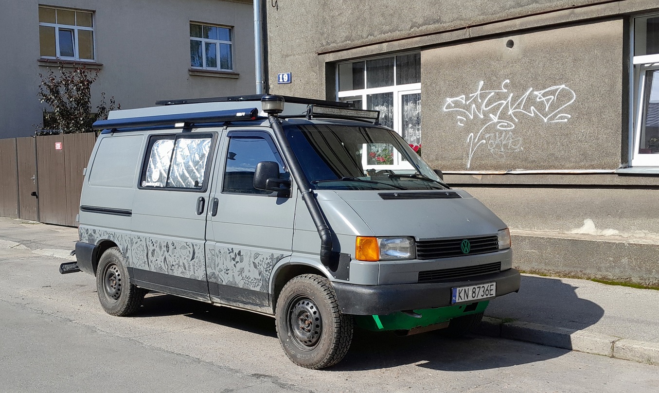 Польша, № KN 8736E — Volkswagen Typ 2 (T4) '90-03