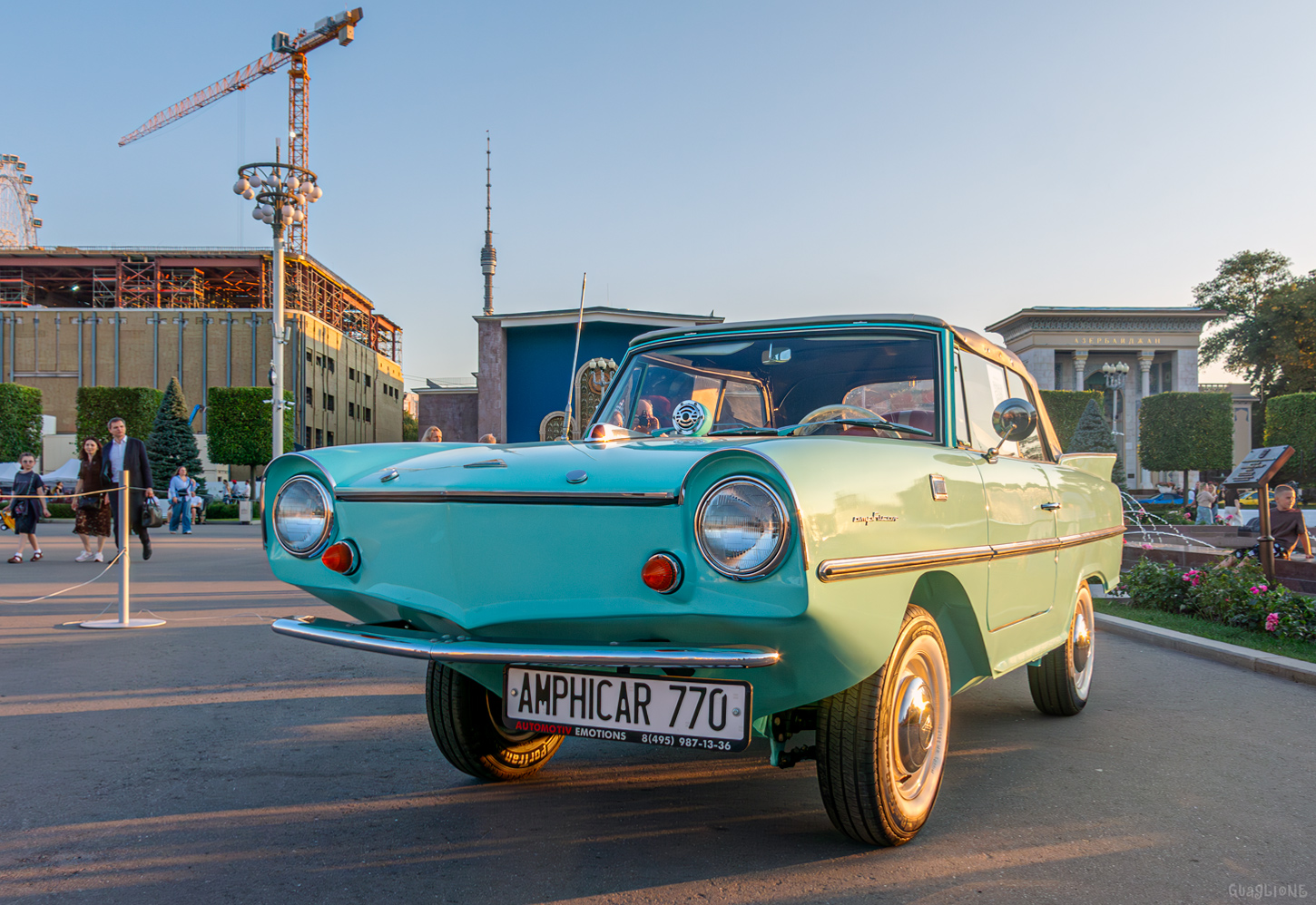 Москва, № (77) Б/Н 0815 — Amphicar 770 '61-68; Транспортные средства без номеров (Москва); Москва — Фестиваль "ПроДвижение" 2026
