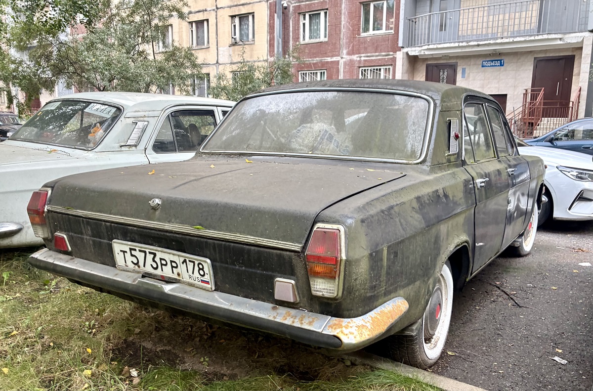 Санкт-Петербург, № Т 573 РР 178 — ГАЗ-24-01 Волга '70-86