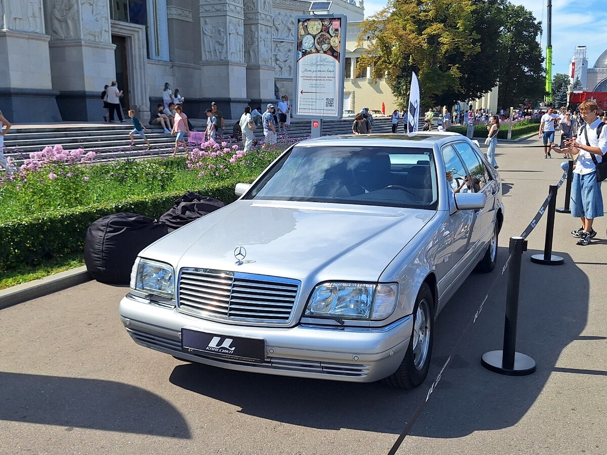 Москва, № (77) Б/Н 0980 — Mercedes-Benz (W140) '91-98; Транспортные средства без номеров (Москва); Москва — Фестиваль "ПроДвижение" 2026