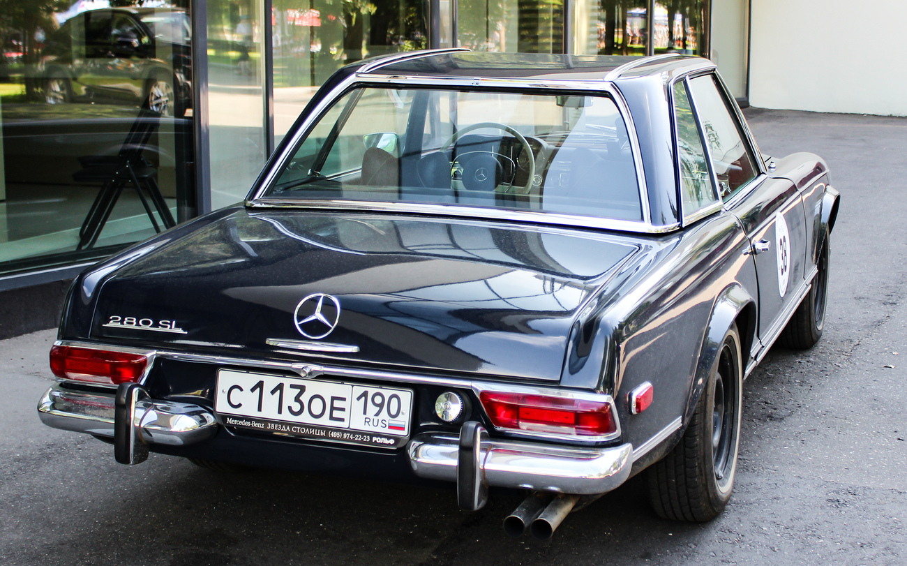 Московская область, № С 113 ОЕ 190 — Mercedes-Benz (W113) '63-71; Москва — Фестиваль "ПроДвижение" 2026