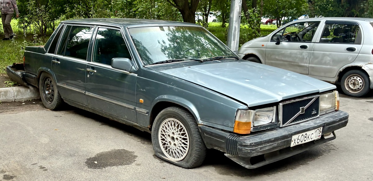 Санкт-Петербург, № Х 608 КС 178 — Volvo 760 GLE '84-90