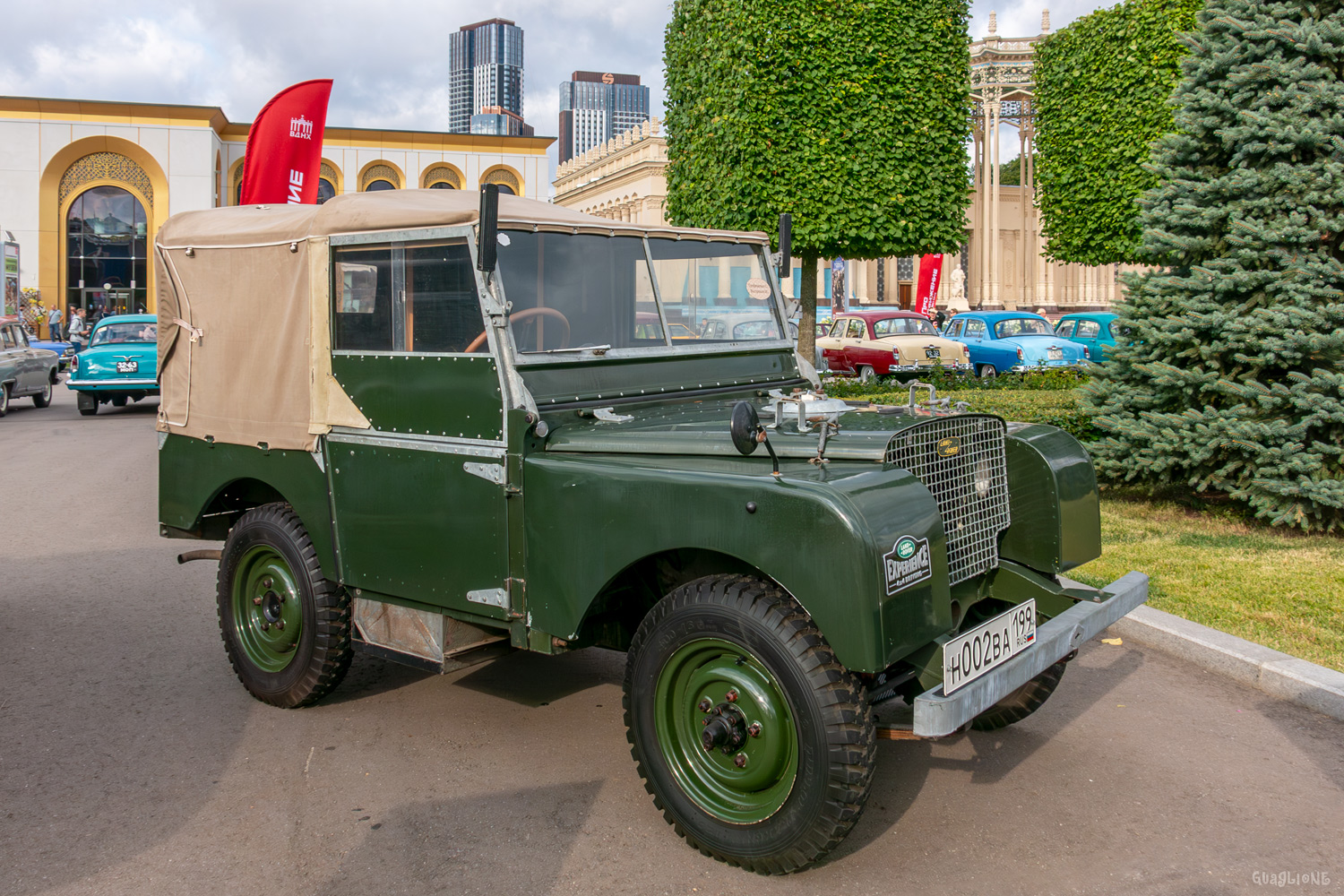 Москва, № Н 002 ВА 199 — Land Rover Series I '48-58; Москва — Фестиваль "ПроДвижение" 2026