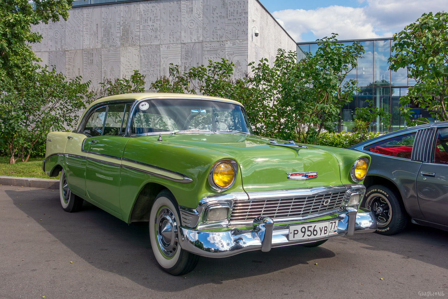 Москва, № Р 956 УВ 77 — Chevrolet Bel Air (2G) '55-57; Москва — Фестиваль "ПроДвижение" 2026