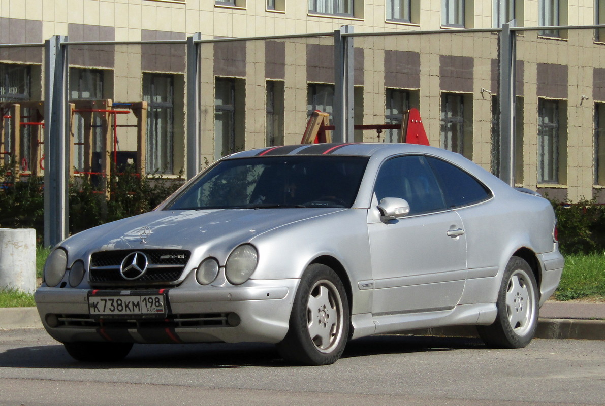 Санкт-Петербург, № К 738 КМ 198 — Mercedes-Benz (C208) '97-02