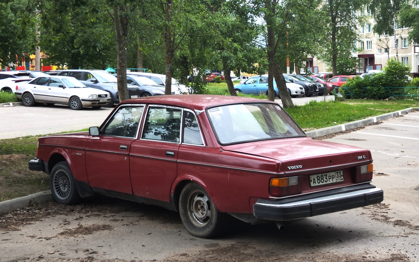 Владимирская область, № А 883 РР 33 — Volvo 244 GL '78-79