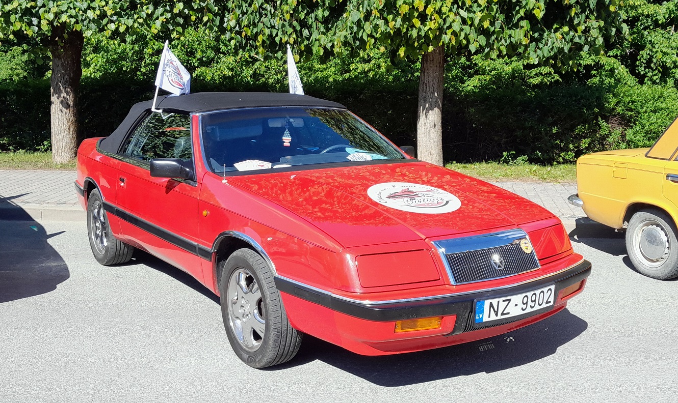 Латвия, № NZ-9902 — Chrysler LeBaron Coupe/Convertible (3G) '87-95