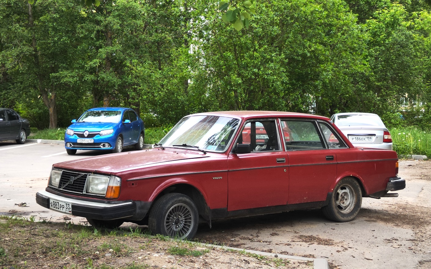 Владимирская область, № А 883 РР 33 — Volvo 244 GL '78-79