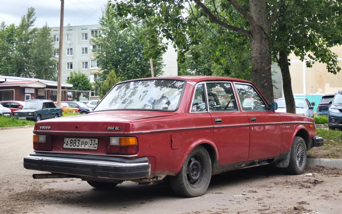 Владимирская область, № А 883 РР 33 — Volvo 244 GL '78-79
