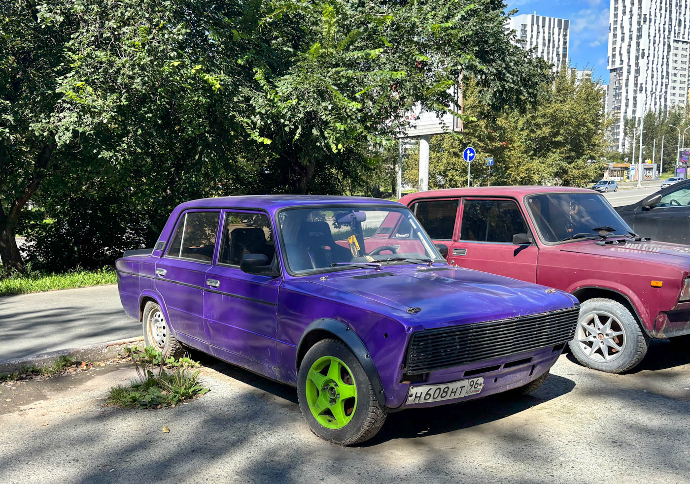 Свердловская область, № Н 608 НТ 96 — ВАЗ-21061 Жигули '79-01